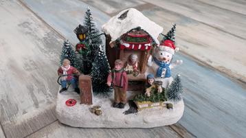 Kerstdorp Tafereel beschikbaar voor biedingen