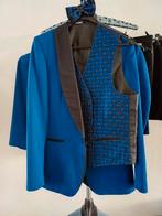 2x herencolbert en 2x driedelig dames mantelpakje, Blauw, Ophalen of Verzenden, Soudant, Gedragen