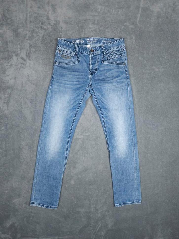 PME Legend Broek Curtis W31 L32 Relaxed Fit Denim Pall Mall, Kleding | Heren, Spijkerbroeken en Jeans, Zo goed als nieuw, W32 (confectie 46) of kleiner