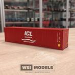 Dinsdag 2 Dec Leverbaar Wsi 04-2243 ICL 40FT Container, Hobby en Vrije tijd, Modelauto's | 1:50, Ophalen, Nieuw, Bus of Vrachtwagen
