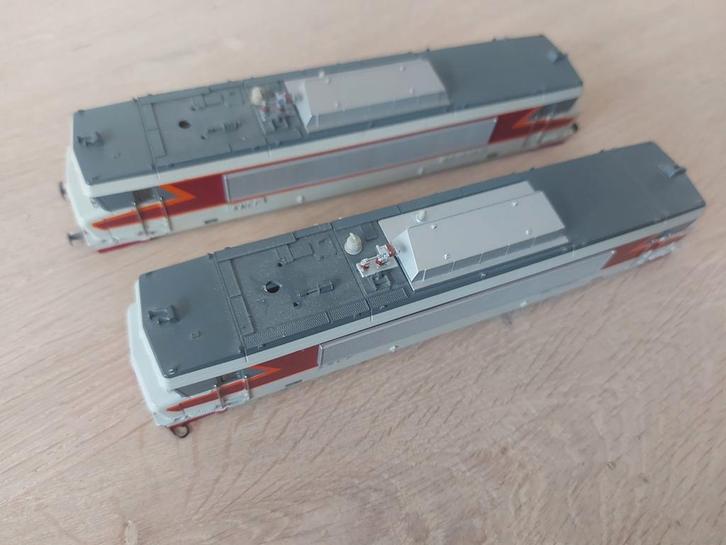 2 Märklin SNCF e-loc kappen met bedrijfsnummers 15062+15065., Hobby en Vrije tijd, Modeltreinen | H0, Ophalen of Verzenden
