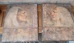 Wandbord 50x60 Ramses en Cleopatra, Ophalen of Verzenden
