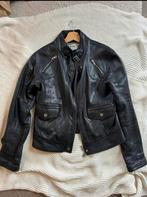 Vintage Echt leren jas maat S, Kleding | Dames, Jassen | Winter, Verzenden, Zo goed als nieuw, Zwart
