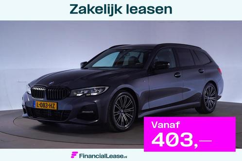 BMW 3 Serie STATION 318i M-Sport Aut. [ Navi.proff Stoelverw, Auto's, BMW, Bedrijf, Lease, Financial lease, 3-Serie, ABS, Airbags