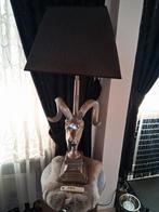 2 Skull Ram colmore Lampen met Kap - 92cm Hoog, Ophalen