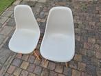 2 Witte Eames Stijl Stoelen, Hout, Gebruikt, Twee, Wit