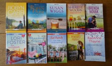 10 x Harlequin roman feelgood roman boeken zie foto's set 2 beschikbaar voor biedingen