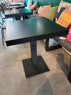 5 tafels 60x60 cm zwart, Ophalen, Zo goed als nieuw