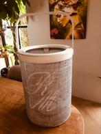 Riviera Maison grijze lantaarn, Huis en Inrichting, Woonaccessoires | Kandelaars en Kaarsen, Ophalen of Verzenden, Zo goed als nieuw