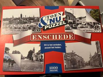 Enschede Puzzel Toen & Nu (helemaal nieuw) beschikbaar voor biedingen