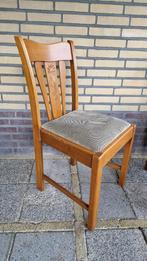 6 Eetkamer stoelen uit grootmoeders tijd, Ophalen, Hout, Gebruikt, Bruin