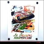 La Carrera Panamericana poster met Porsche 356, Verzenden, Zo goed als nieuw, Auto's