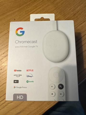 Google Chromecast met Google TV beschikbaar voor biedingen