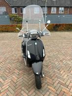 Vespa Sprint scooter zwart chroom, Fietsen en Brommers, Scooters | Vespa, Ophalen, Gebruikt, Maximaal 45 km/u, Vespa S