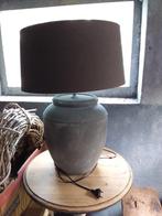 Tafellamp stoer sober brocante, Ophalen, Zo goed als nieuw, Minder dan 50 cm