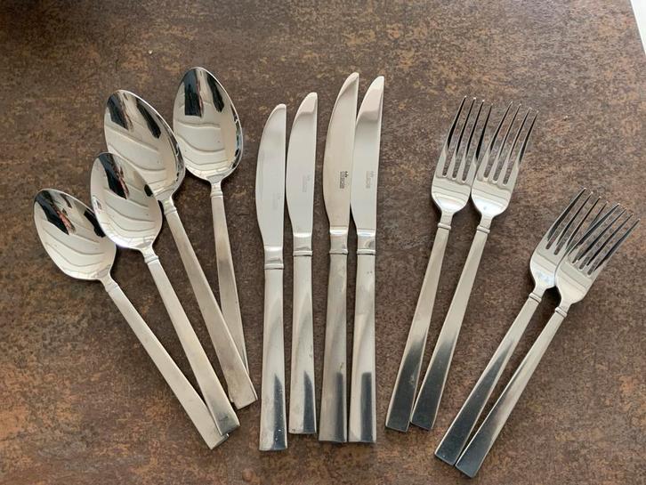 Sola 18/0 Bestekset - Messen, Vorken, Lepels, Huis en Inrichting, Keuken | Bestek, Zo goed als nieuw, Los bestek, Rvs of Chroom