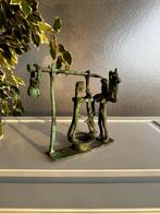 Brons beeld oud antiek-ig, Ophalen of Verzenden