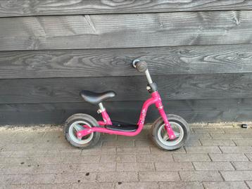 Leuke roze Puky loopfiets  beschikbaar voor biedingen
