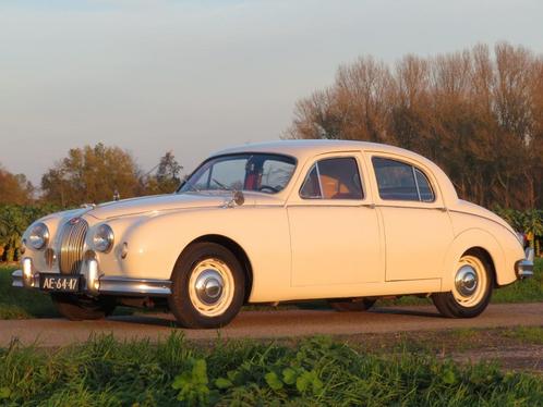 Jaguar 3.4 Litre MK I SE, Auto's, Oldtimers, Bedrijf, Jaguar, Benzine, Sedan, Handgeschakeld, Geïmporteerd, Wit, Leder