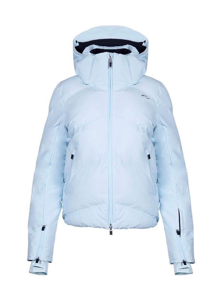 KJUS winterjas: women’s bluebird 2.0 lichtblauw maat 42, Ophalen of Verzenden, Nieuw, Maat 42/44 (L), Blauw