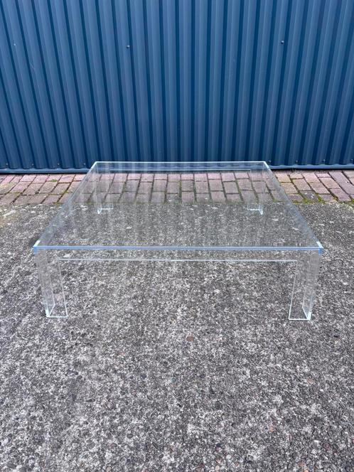 Kartell invisible salontafel design, Huis en Inrichting, Tafels | Salontafels, Zo goed als nieuw, Minder dan 50 cm, 50 tot 100 cm