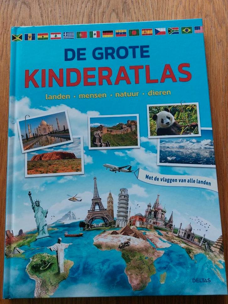 Andrea Schwendemann - De grote kinderatlas, Boeken, Kinderboeken | Jeugd | onder 10 jaar, Zo goed als nieuw, Non-fictie, Ophalen of Verzenden