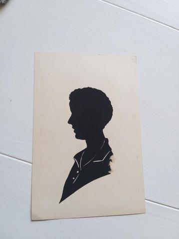 Heel oude prent. Zie foto afbeelding is wat beschadigd. Zat  beschikbaar voor biedingen