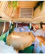 Latjes betimmering camper, Ophalen