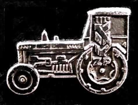 Z.P. tractor pin zilverkleur, Verzenden, Nieuw, Transport, Speldje of Pin
