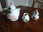 Wildrose Villeroy & Boch theepot, melkkan en suikerpot, Huis en Inrichting, Keuken | Servies, Overige typen, Ophalen of Verzenden