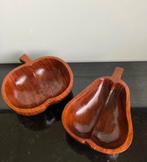 Vintage appel en peer schalen, Antiek en Kunst, Ophalen of Verzenden