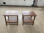 Ikea lunnarp tafel 2 x nachtkastjes, Ophalen, Vierkant, Hout, 45 tot 60 cm