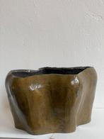 Vaas keramiek, Tuin en Terras, 25 tot 40 cm, Vierkant, Ophalen of Verzenden, Minder dan 40 cm