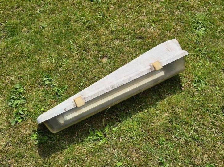 Industria Rotterdam 2500 55w PL-L armatuur, Huis en Inrichting, Lampen | Losse lampen, Gebruikt, Spaarlamp, 30 tot 60 watt, E27 (groot)