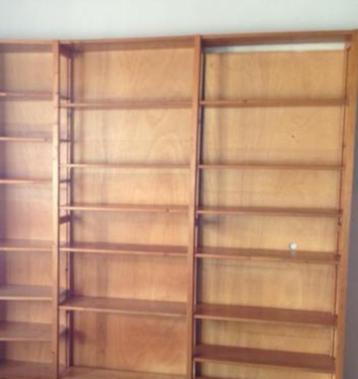 compleet Wandmeubel boekenkast Lundia 238hx255bx40d bezorgen beschikbaar voor biedingen