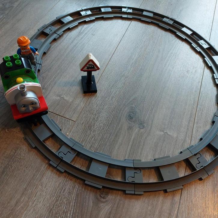 Lego Duplo Thomas de Trein met Treinbaan, Kinderen en Baby's, Speelgoed | Duplo en Lego, Zo goed als nieuw, Duplo, Losse stenen