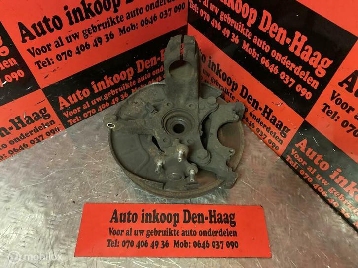 VW Golf 5 - A3 ('03-'08) 2.0 GTI 16V Fusee Links + ABS, Auto-onderdelen, Ophanging en Onderstel, Volkswagen, Gebruikt, Ophalen of Verzenden