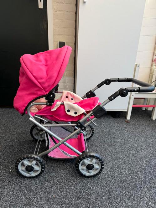 Bayer Kinderwagen / poppenwagen inclusief baby (pop), Kinderen en Baby's, Speelgoed | Poppen, Ophalen of Verzenden