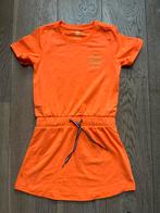 Oranje jurk Hema, maat 110-116, zgan, Kinderen en Baby's, Kinderkleding | Maat 110, Meisje, Ophalen of Verzenden, Zo goed als nieuw
