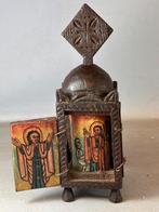 250840 Afrikaans Ethiopische altar icoon uit Ethiopie, Ophalen of Verzenden