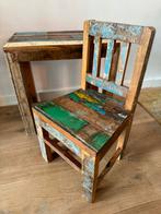 Kinderstoeltje en tafeltje / bureautje, Ophalen, Gebruikt, Tafel(s) en Stoel(en)