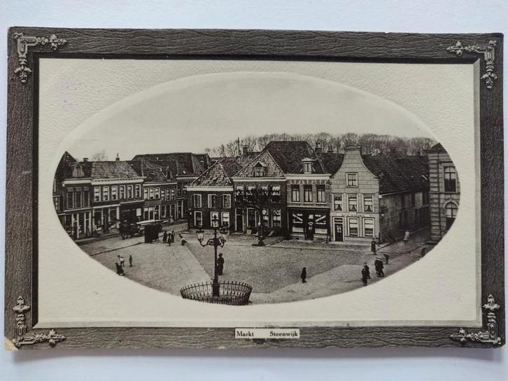 Q555 Steenwijk, Verzamelen, Ansichtkaarten | Nederland, 1920 tot 1940, Ophalen of Verzenden