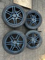 Mercedes amg breedset velgen 5x112 17inch, Ophalen, Gebruikt, Voor, Bumper