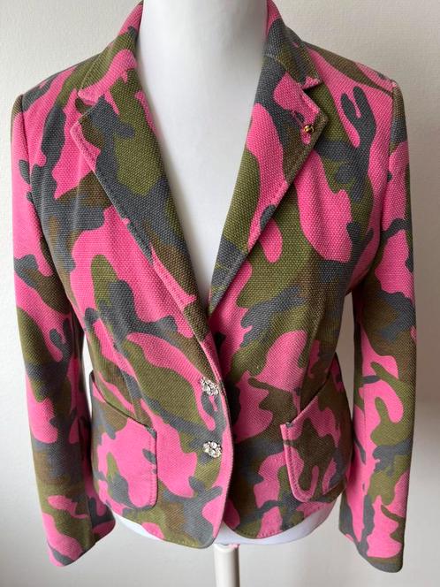 Mooie blazertje Blonde nö.8, multicolor, maat 42., Kleding | Dames, Jasjes, Kostuums en Pakken, Zo goed als nieuw, Jasje, Maat 42/44 (L)