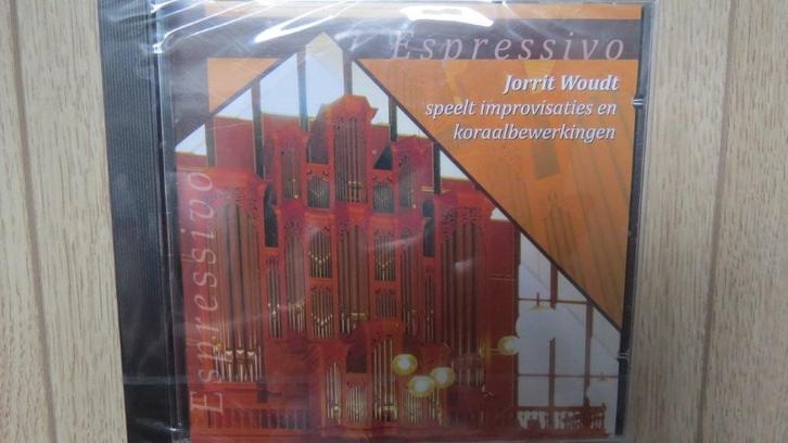 Cd orgel: Espressivo, Jorrit Woudt, Kandelaarkerk Heemse, Cd's en Dvd's, Cd's | Religie en Gospel, Nieuw in verpakking, Koren of Klassiek