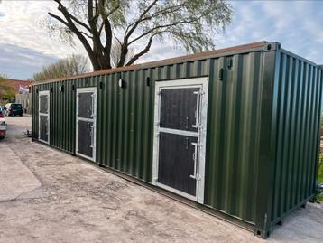40 ft HC stalcontainer met 3 ruime boxen beschikbaar voor biedingen