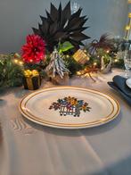 Vintage Frans Art Deco Serveerbord, Overige materialen, Gebruikt, Ophalen of Verzenden, Bord(en)