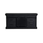 TV meubel  zwart mangohout 120