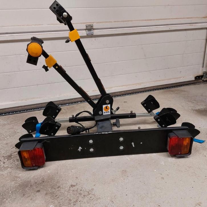 HAWK Fietsendrager compleet., Auto diversen, Fietsendragers, Gebruikt, Trekhaakdrager, Ophalen