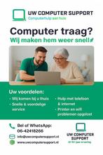 Trage computer? Computerhulp aan huis | Pc reparatie |, Komt aan huis, Netwerkaanleg